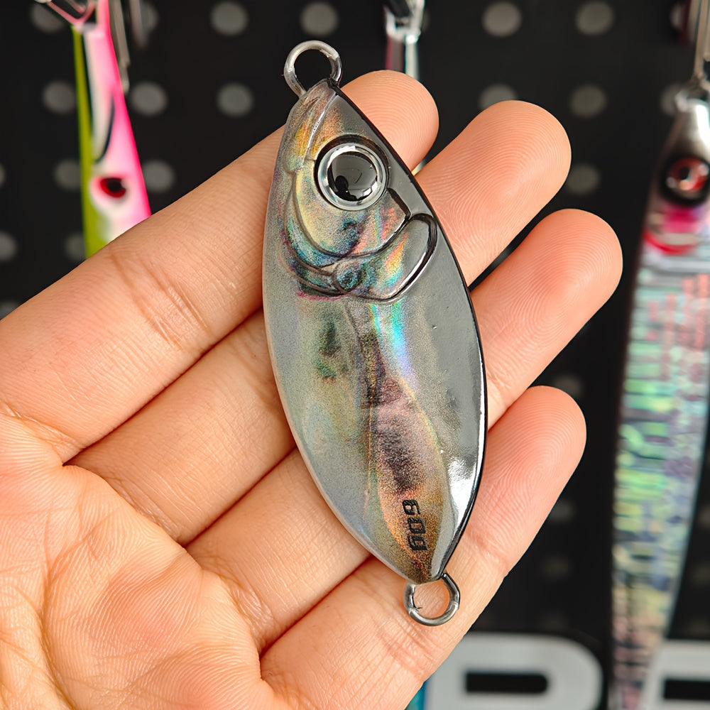 3D Printed Slow Pitch Jig Lures | Metal Jigs with Erratic Action for Game Fish