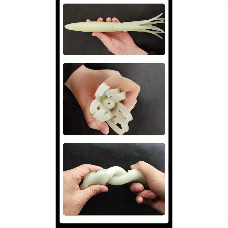 High-Quality Squid Soft Lure - 11.22inch, 125g of High-Quality PVC