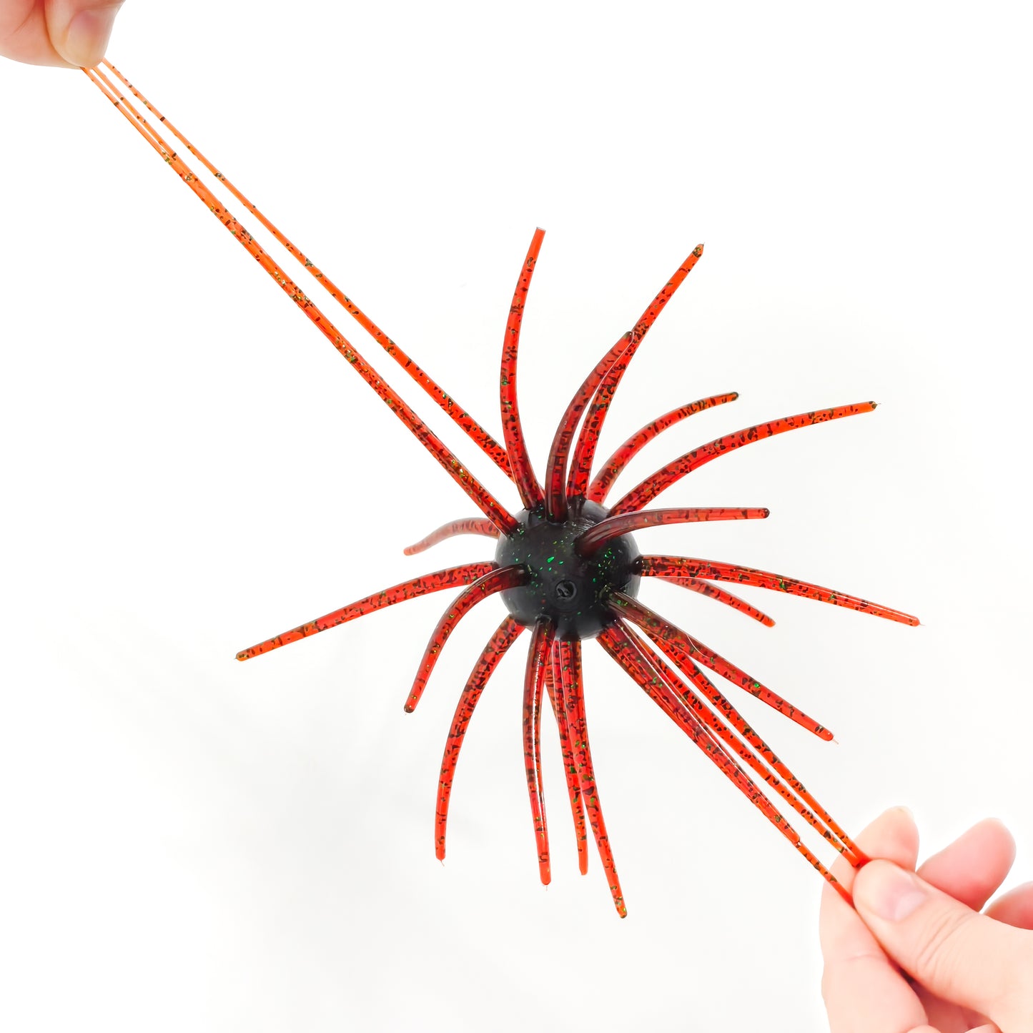 Super Sea Urchin Ball Lure, 15cm/27g Floating TPE Soft Bait, High Elasticity and Toughness, Resistant to Pulling and Biting, for Saltwater and Freshwater