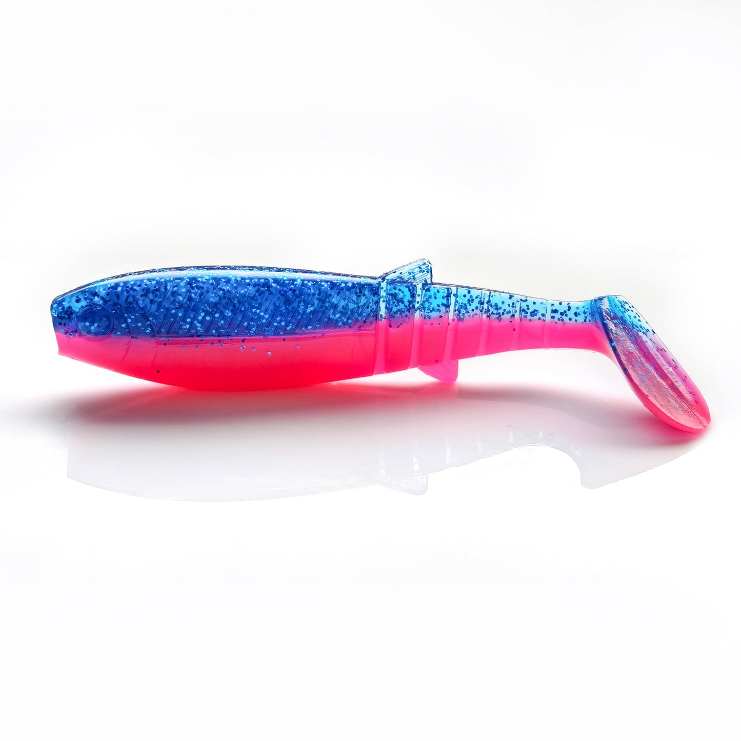 9.5cm 8.5g /12cm 16.5g Sinking Simulation Soft Swim Bait, Two‑Color T‑Tail PVC Lure for Bass Fishing