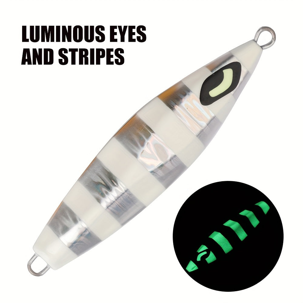 LUREGO 100g130g160g200g Sea Fishing Slow Rocking Jig Bait