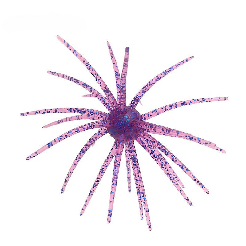 TPE Fishing Lure Simulated Sea Urchin Lures Soft Silicone