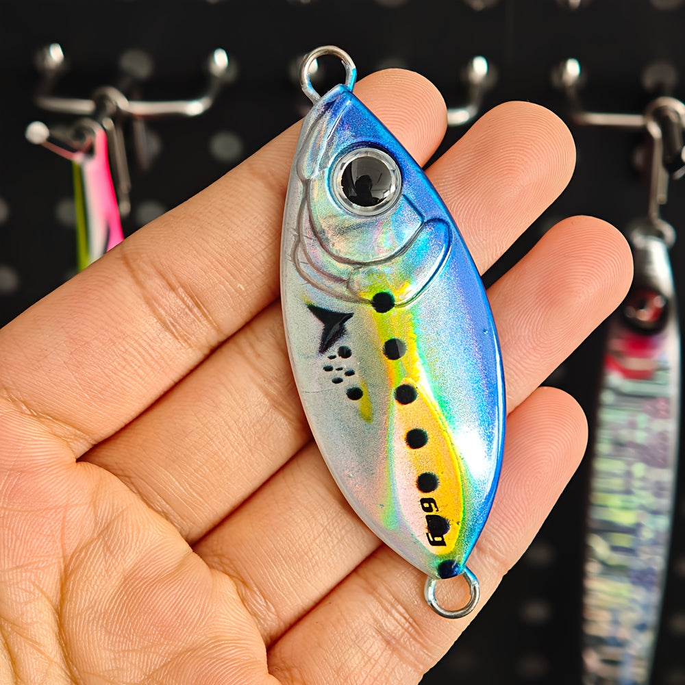 3D Printed Slow Pitch Jig Lures | Metal Jigs with Erratic Action for Game Fish