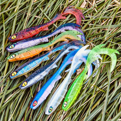 20pcs Bite-Proof Slow-Pitch Soft Fishing Lure