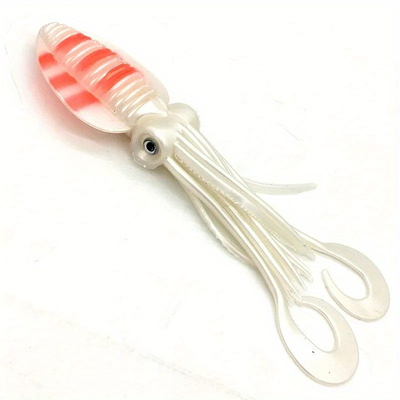 3 Sizes (4.72inch/5.91inch/7.09inch) - Glow-in-the-Dark Colors (Green, Pink, Orange,) - Deep Sea Night Fishing Lure for, Freshwater & Saltwater - Ideal for Deep Sea,
