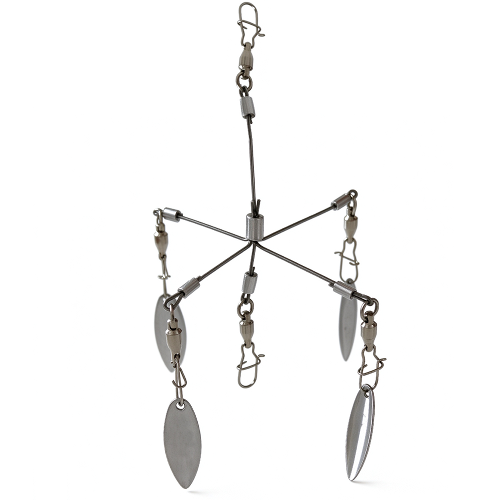 LUREGO Micro Alabama Rig 5g/6.5cm – Willow Blade Bass Lure for Weedy Cover