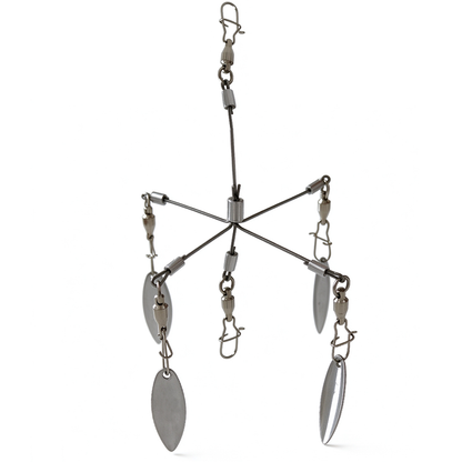 LUREGO Micro Alabama Rig 5g/6.5cm – Willow Blade Bass Lure for Weedy Cover