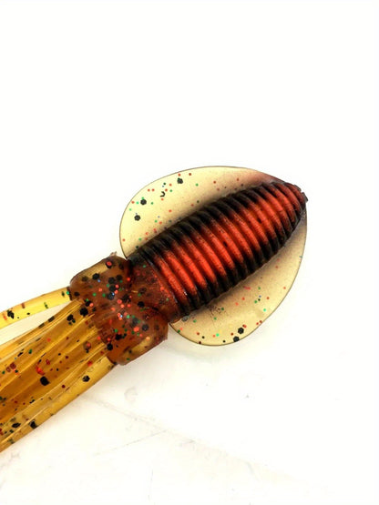 3 Sizes (4.72inch/5.91inch/7.09inch) - Glow-in-the-Dark Colors (Green, Pink, Orange,) - Deep Sea Night Fishing Lure for, Freshwater & Saltwater - Ideal for Deep Sea,