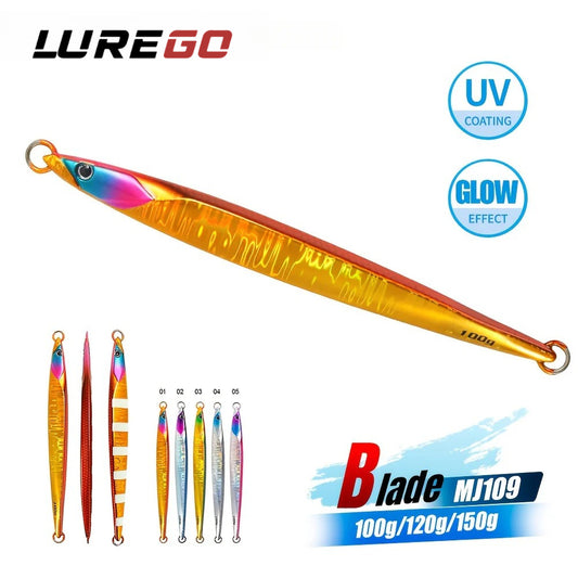 100g/120g/150g, UV Coated, Glow Effect, Super Long Casting, Speed Fall
