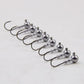 10Pcs 3.5g-14g Fishing Hook Barbed Barbed Hook Shank Beak Bait Holder Hook Sharp Round Ball Jig Head Hook For Freshwater