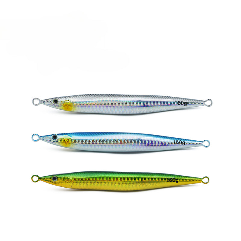 LUREGO Fast sinking Vertical Fishing Lure 130g160g180g Trolling Fishing Jigs Pesca Saltwater Freshwater Jigging Lure