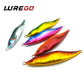 LUREGO 160g/200g/300g/400g Saltwater Fishing Metal Jig Blank Lure Boat Trolling Fishing Umpan Pancing Jig Tuna Grouper Lure