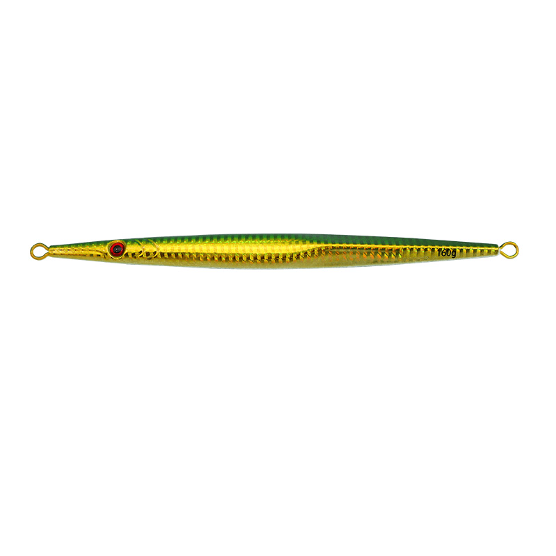 LUREGO Luminous Slow Pitch Metal Jigging Lead Vertical Jig Lure Saltwater Slow Fall Jig 60g 80g 100g 120g 160g 200g 250g