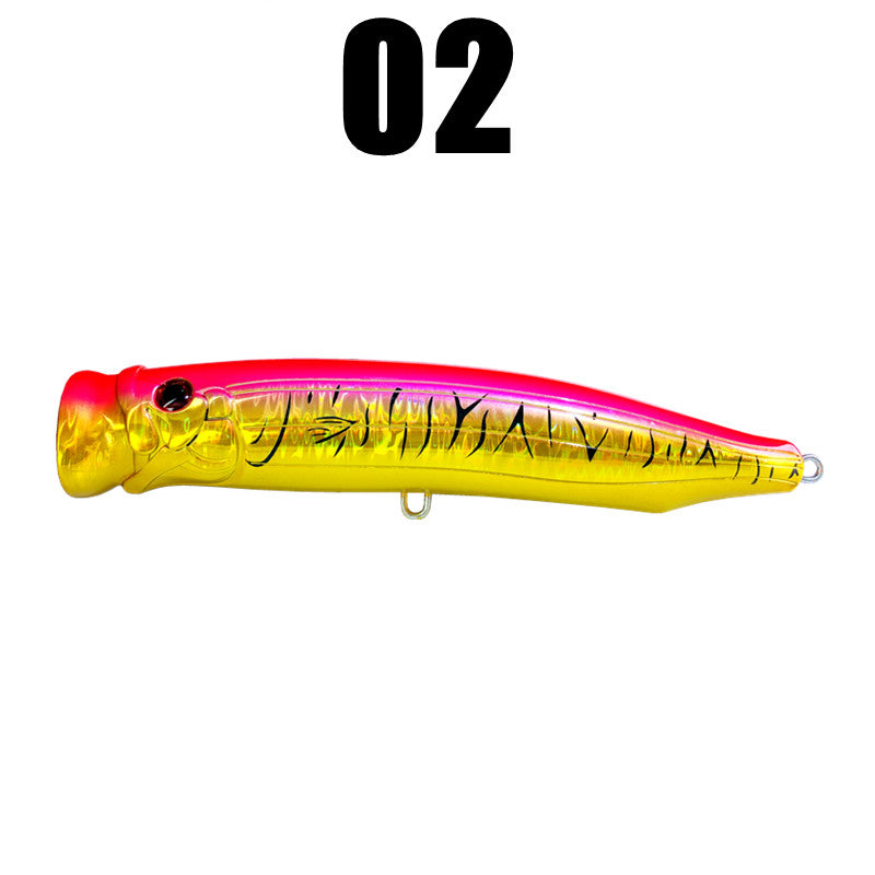 LUREGO Popper 82g 170mm Fishing Lures Topwater Floating Wobbler Hard Bait For GT Fishing Lure