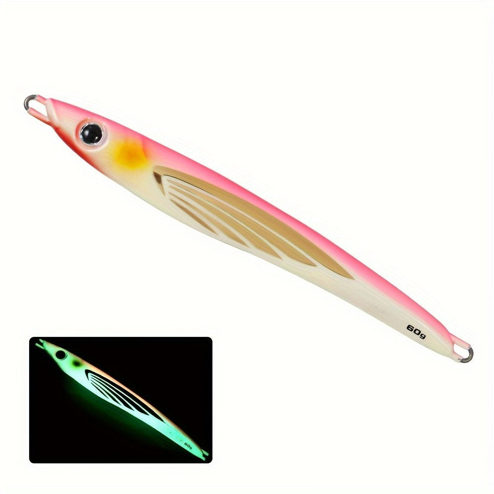 60G 80G 100G 150G 200G Shore Casting Boat Fishing Jig Lure Sea LG118
