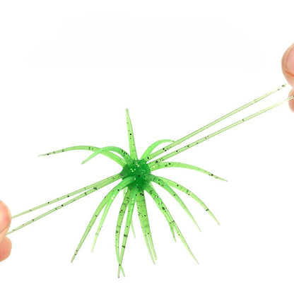 TPE Fishing Lure Simulated Sea Urchin Lures Soft Silicone