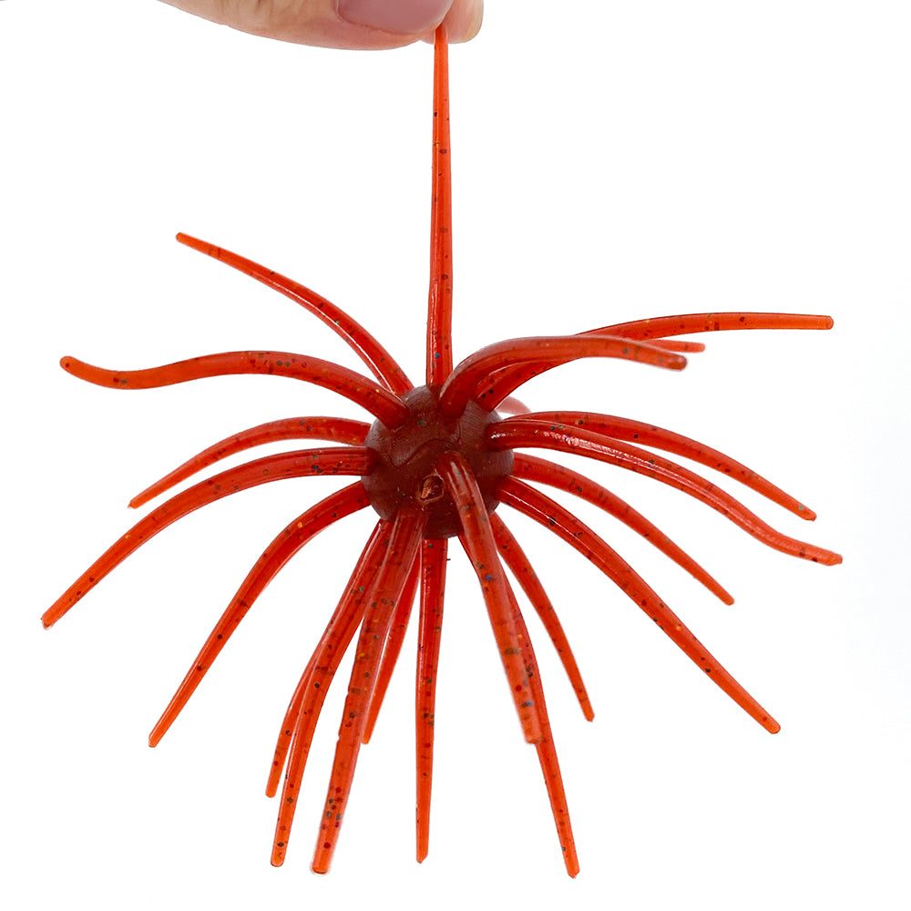 TPE Fishing Lure Simulated Sea Urchin Lures Soft Silicone