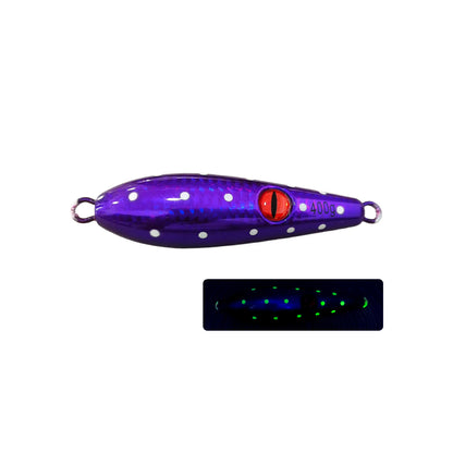 300‑600g Deep Sea Heavy Metal Jig Lure, Glow Spot Jig Bait for Offshore Sea Fishing Grouper Tuna