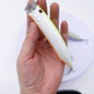 28g ABS Fishing Popper Lure with Wire-Integrated Reinforced Body, Surface Splash Bait for Long-Casting Floating Seabass Lure
