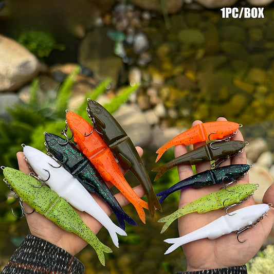 1pc Swimming Bait Fishing Lure 120mm 170mm Soft Baits Fishing Wobbler Bass Bait