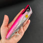 Long Cast 96g Heavy-Duty Popper Lure – 15cm Giant Topwater Plug, Realistic Saltwater Fishing Lure for Bass & Big Game