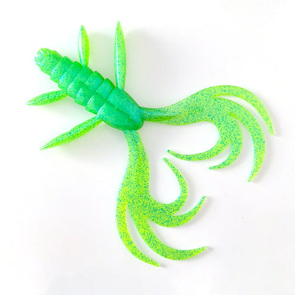 LUREGO Shrimp Swimbait 17-19cm, 43-61g, Multi-Tentacle Curly Tail