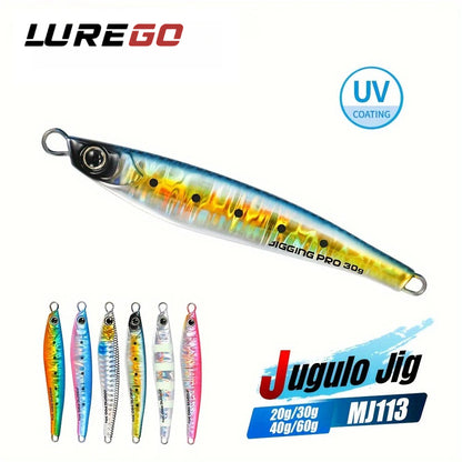 Jugulo Jig 20g 30g 40g 60g Casting Jig Shore Metal Jig Lure