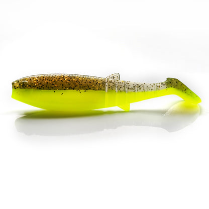 9.5cm 8.5g /12cm 16.5g Sinking Simulation Soft Swim Bait, Two‑Color T‑Tail PVC Lure for Bass Fishing