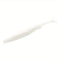 5pcsT-Tail Soft Lures 4.72" - 9.9g, High-Swim Simulated Fish Baits for Bass