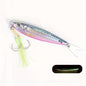 3D Printed Fast Sinking LUREGO 1pc Metal Jig Lure - 40g 60g 80g Saltwater Shore Casting Fishing Lure - Vertical Metal Jig