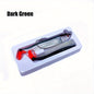 Saltwater Soft Plastic Minnow + Paddle Tail Swimbait Set - Jig Head Curled Tail Grubs with Weedless Hook