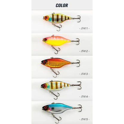 12g Sinking VIB Lure - ABS Hard Bait with High-Frequency Vibrating Beads, 2.36inch Long Distance Casting for Bass & Pike
