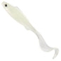 5pcs 3D Stereoscopic Simulation Tail Double-Color Soft Bait 3.7inch/4.1G Fish-Eye Design Lure Bait for Sea Fishing And Freshwater Use