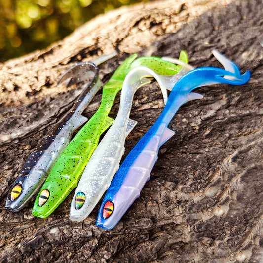 20pcs Bite-Proof Slow-Pitch Soft Fishing Lure