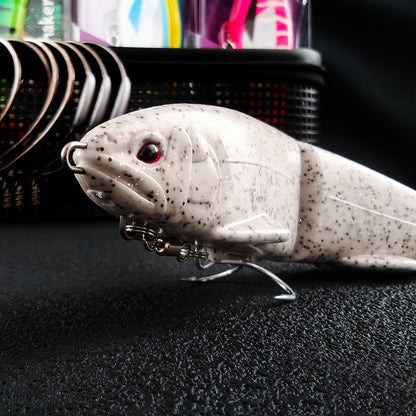 22cm 2-Section Premium Soft Bait - Includes Double Hooks