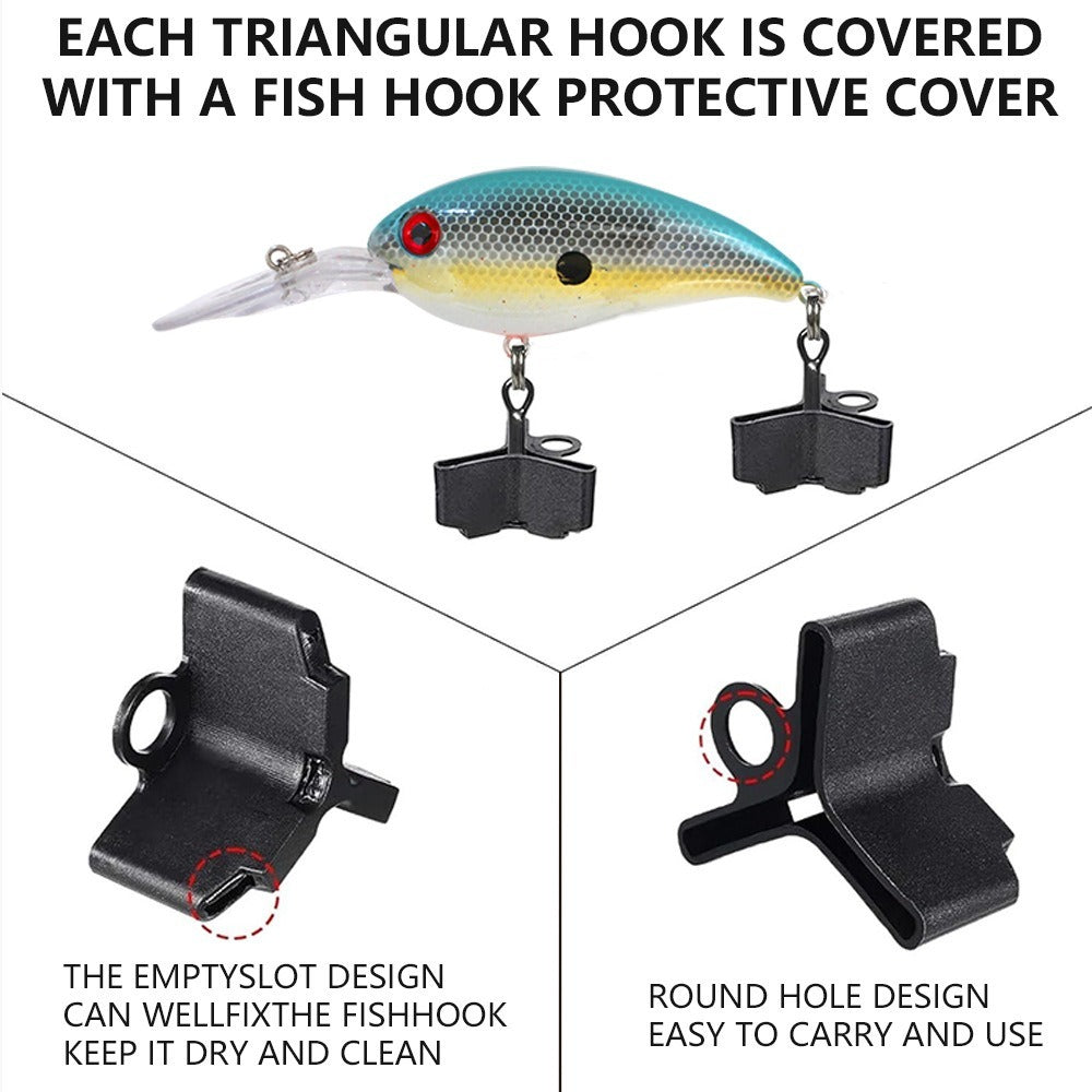 Premium 15-Pcs Fishing Lure Kit – Complete Tackle Set in a Gift Box with Hook Protectors