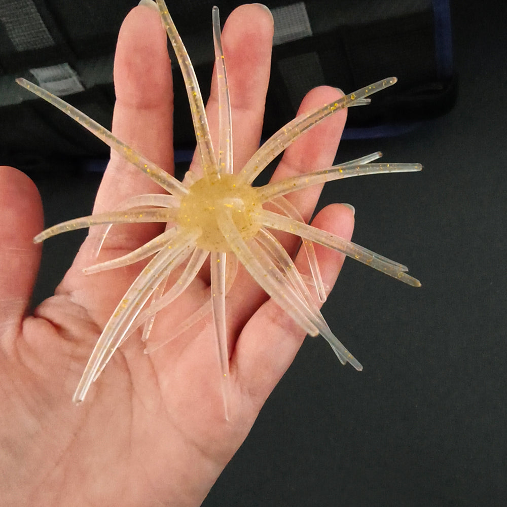 TPE Fishing Lure Simulated Sea Urchin Lures Soft Silicone