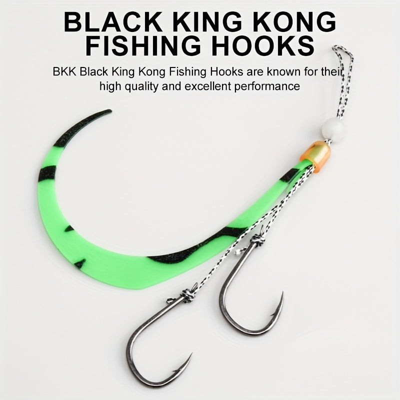 1pc (or Bulk Ordering Available) Heavy-Duty Metal Fishing Lure - with Treble Hooks