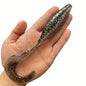 2PCS  High Elastic PVC Simulation Roll Tail Soft Bait Lure Fishing