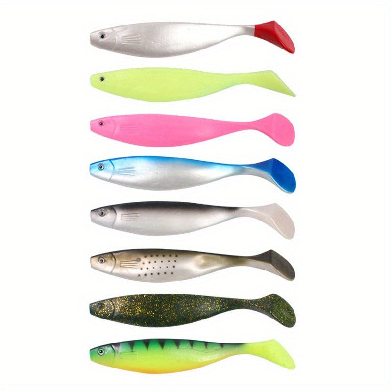 2pcs  Heavy-Weight T-Tail Swimbait - Mermaid Design Sinking Fishing Lure for Deep Sea, 70g