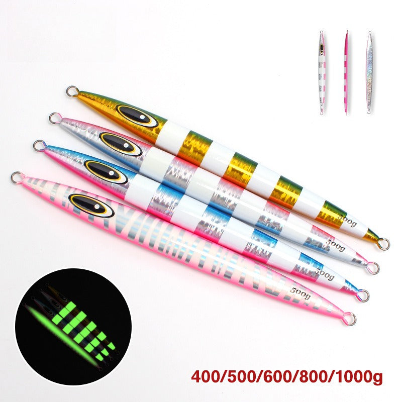 500‑1000g Jig Lure, Large Weight Metal Lead Fish Bait, Sea Boat Fishing Jigging Lure