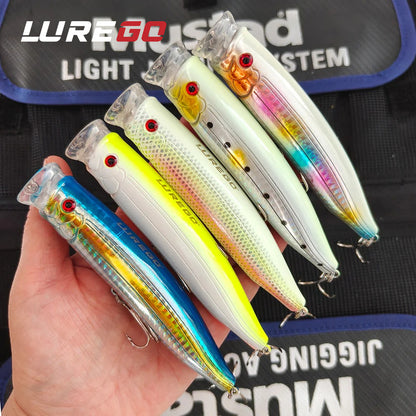 28g ABS Fishing Popper Lure with Wire-Integrated Reinforced Body