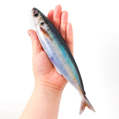 LUREGO 3D Print Sardine Swimbait 15–25cm – Soft Mackerel Lure for Tuna & Bass