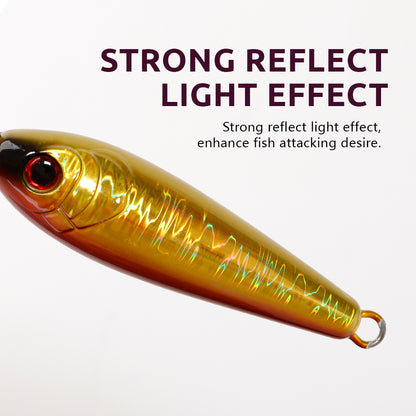 400g 500g 600g Fat Glow Metal Jigs Heavy Weight Deep Sea Boat Fishing Luminous Jigging Lures