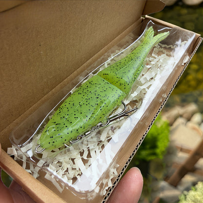 12/17/22cm Two-Section Soft Swimbait – Long-Casting, Segmented Lifelike Action for Predator Fish