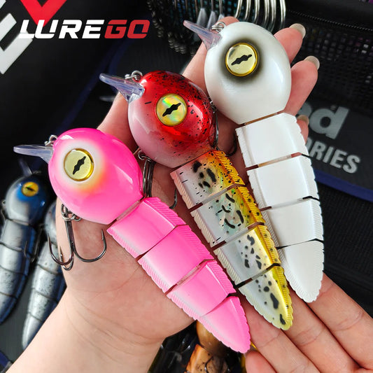 15CM Multi-Jointed Swimbait – Lifelike Sinking Hard Bait, Ultra-Realistic & Long Casting Fishing Lure