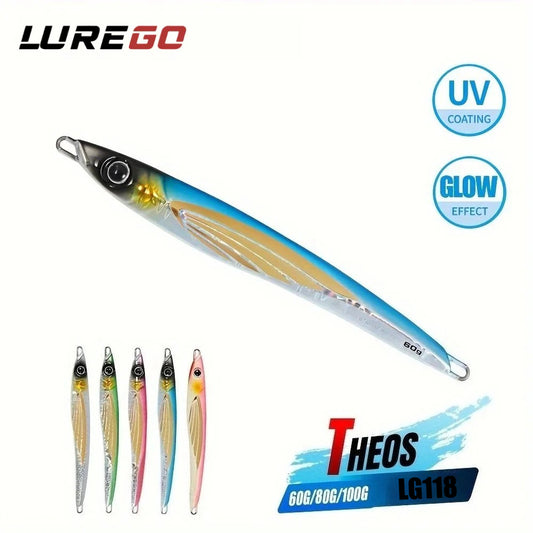 60G 80G 100G 150G 200G Shore Casting Boat Fishing Jig Lure Sea LG118