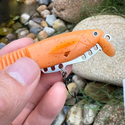 2PCS Adjustable-wing Lure | Lifelike swimming action with a thick needle tail design 9.5 cm