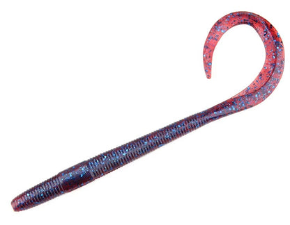 8PCS /9PCS  Dual-Color Lure 5.31inch/6.5inch Curled Tail Soft Bait Full-Swimming Lure for Bass and Perch