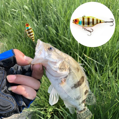 12g Sinking VIB Lure - ABS Hard Bait with High-Frequency Vibrating Beads, 2.36inch Long Distance Casting for Bass & Pike